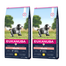 EUKANUBA Caring Senior Medium Breed friss csirkében gazdag 2 x 15kg