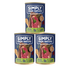 SIMPLY FROM NATURE Wet Food for dogs deer and buckwheat 3 x 400 g