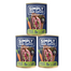 SIMPLY FROM NATURE Wet Food for dogs duck and carrot 3 x 400 g