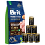 BRIT Premium By Nature Adult Extra Large XL 15 kg + nedves eledel baromfival 6x1240 g