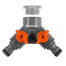 GARDENA OGS kettős szelep 1" menettel és 3/4" adapterrel