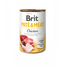 BRIT Pate&Meat chicken 400 g csirkepástétom kutyáknak