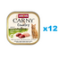 ANIMONDA Carny Country Adult Chicken, Veal, Vension Csirke, borjú- és sertéshús felnőtt macskák számára 12x100 g