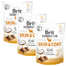 BRIT Care Dog Functional Snack skin&coat Krill 3x150 g krill haj kezeli