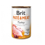 BRIT Pate&Meat turkey 400 g pulykapástétom kutyáknak