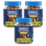 SIMPLY FROM NATURE Smart Bites Vaddisznó edzők kutyáknak 3x130 g