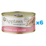 APPLAWS Cat Fehér hal és lazac húslevesben 6x70g