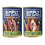SIMPLY FROM NATURE Nedvestáp fácán sárgarépával + kacsa sárgarépával 12x400 g