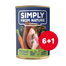 SIMPLY FROM NATURE Nedves kutyaeledel Fácán sárgarépával 6 x 400 g + 1 INGYENESEN