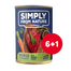 SIMPLY FROM NATURE Nedves kutyaeledel Lóhús lenmaggal 6 x 400 g + 1 INGYENESEN