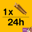 PEDIGREE DentaStix (kis fajták) fogászati csemegék kutyáknak 3 db. - 45 g