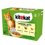 KITEKAT Baromfi zselés lakoma 12x85g teljes értékű nedves eledel felnőtt macskáknak csirkével, pulykával és baromfival zselében
