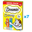 DREAMIES Creamy MEGA PACK kiegészítő takarmány csirkével és lazaccal 84x10 g