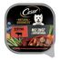 CESAR Natural Goodness Mus tálca 100 g nedves teljes értékű eledel felnőtt kutyáknak marhahússal, garbanzo babtal, sárgarépával és áfonyával