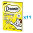 DREAMIES Creamy kiegészítő eledel ízletes sajttal macskáknak 44x10 g