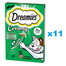 DREAMIES Creamy kiegészítő eledel ízletes macskamentával macskáknak 44x10 g