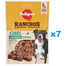 PEDIGREE Ranchos Cubes 7x70 g kiegészítő takarmány felnőtt kutyáknak kacsával