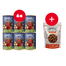 SIMPLY FROM NATURE Nedves kutyaeledel – Lóhús burgonyával 6 x 400 g + INGYENES snack