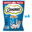 DREAMIES Mega Pack 4x180 g Finom lazac ízű macskaeledel