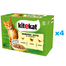 KITEKAT Baromfi zselés lakoma 48x85g teljes értékű nedves eledel felnőtt macskáknak csirkével, pulykával és baromfival zselében