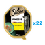 SHEBA Finesse 22x85 g teljes értékű nedves eledel felnőtt macskáknak csirkepástétommal