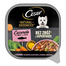 CESAR Natural Goodness tálca 100 g teljes értékű nedves eledel felnőtt kutyáknak halolajjal dúsított lazaccal, spenóttal és sárgarépával, mártásban