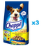 CHAPPI 3x2,7 kg - száraz kutyatáp baromfival és zöldségekkel