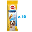 PEDIGREE DentaStix (közepes fajták) fogászati csemegék kutyáknak 54 db. - 18x77g