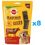 PEDIGREE Ranchos Slices 8x60g  kutyakaják marhahússal