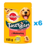 PEDIGREE Tasty Bites Chewy Slices kutyakaják marhahússal 6x155g