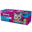 WHISKAS Adult Fish Jelly Treats 40 x 85 g lazac, tonhal, tőkehal, fehér hal + TRIXIE Plüss egér macskamentával 7 cm