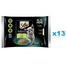 SHEBA Kitten Choice of Flavours 52x85 g nedves teljes értékű cicatáp szószos darabokban: lazac, csirke