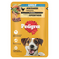 PEDIGREE Adult tasak 100g teljes értékű nedves eledel felnőtt kutyáknak, csirkével és zöldségekkel, mártásban