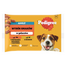 PEDIGREE Adult Choice of Flavors 4x100g teljes értékű nedves eledel felnőtt kutyáknak, marhahús és máj keverékével, baromfival, zselében