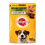 PEDIGREE Adult tasak 100 g nedves eledel felnőtt kutyáknak zselében bárányhússal és májjal