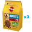 PEDIGREE Adult 3x2.6 kg marhahússal és zöldségekkel teljes értékű szárazeledel felnőtt nagy és közepes testű kutyáknak