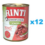 RINTI Kennerfleish Senior Beef 12x400 g z wołowiną dla starszych psów