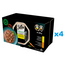 SHEBA Nature’s Collection Drobiowe Smaki tacki 32x85 g mokra karma pełnoporcjowa dla dorosłych kotów w sosie kawałki z kurczakiem, indykiem