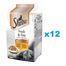 SHEBA Fresh & Fine 72x50g mokra pełnoporcjowa karma dla dorosłych kotów w sosie z kurczakiem, z indykiem