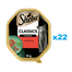 SHEBA Classics tacka 22x85 g mokra karma pełnoporcjowa dla dorosłych kotów z wołowiną w terynie