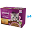 WHISKAS Junior saszetka 48x85g Drobiowe Frykasy mokra karma dla kociąt w galaretce z: kurczakiem, indykiem, drobiem, kaczką