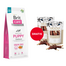 BRIT Care Grain-free Puppy száraz kölyöktáp lazaccal 12 kg + WOOLF Chicken And Rawhide Twister 2 x 100 g szárított bőr csirkehússal körbetekerve AJÁNDÉKBA