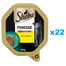 SHEBA Finesse 22x85 g teljes értékű nedves eledel felnőtt macskáknak csirkehússal és pürével
