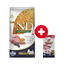 FARMINA N&D Ancestral Grain bárány & áfonya Felnőtt Mini kutya 7 kg + FARMINA N&D Quinoa Dental Treat Flatulence Mini 60 g (7 db) AJÁNDÉK!