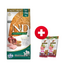 FARMINA N&D Ancestral Selection Dog chicken and pomegranate Adult Medium & Maxi 15 kg + 2x FARMINA N&D Tropical Selection Dental Treat Pork Medium/Maxi 100 g INGYEN!