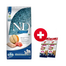 FARMINA N&D Ocean Dog Adult Medium & Maxi 12 kg +2 x FARMINA N&D Quinoa Dental Treat Weight management Medium/Maxi  INGYEN!