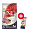 FARMINA N&D Quinoa Dog Adult Mini Weight Management 2.5 kg + FARMINA N&D Quinoa Dental Treat Weight management Mini 60 g (7 db.) INGYEN!