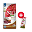 FARMINA N&D Quinoa Dog Adult Medium&Maxi Skin&Coat Venison & Coconut 7 kg + FARMINA N&D Quinoa Dental Treat Skin Coat Duck Medium/Maxi 100 g (7 db.) INGYEN!