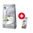 FARMINA N&D White Dog Adult Medium Maxi Sea Bass, Spirulina, Fennel 7 kg + FARMINA N&D White Dental Treat Coat Sea bass Medium/Maxi 100 g (7 db.) INGYEN!