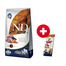 FARMINA N&D Brown Dog Adult Medium Maxi Lamb, Spirulina, Carrot 7 kg + FARMINA N&D Brown Dental Treat Coat Lamb Medium/Maxi 100 g (7 db.) INGYEN!